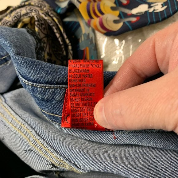 V. Cristine Black Lace Denim Jacket - Picture 14 of 14